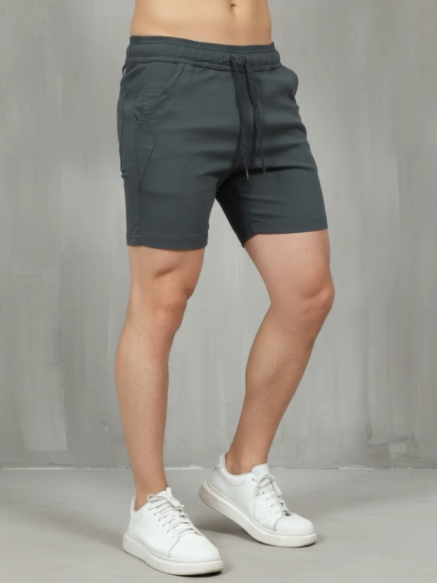 Bermuda Stone Slim Fit Hombre Cómoda y Urbana ENKI ModaStyle