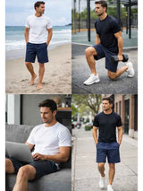 Short Deportivo Hombre Urbano Tela Nova Ligero 8