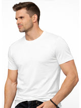 Polo Blanco Slim Fit para Hombre | Básico Entallado Cuello Redondo 3