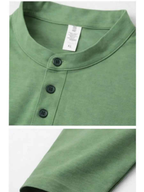 Polo Hombre Cuello Neru Manga Larga Algodón Urbano