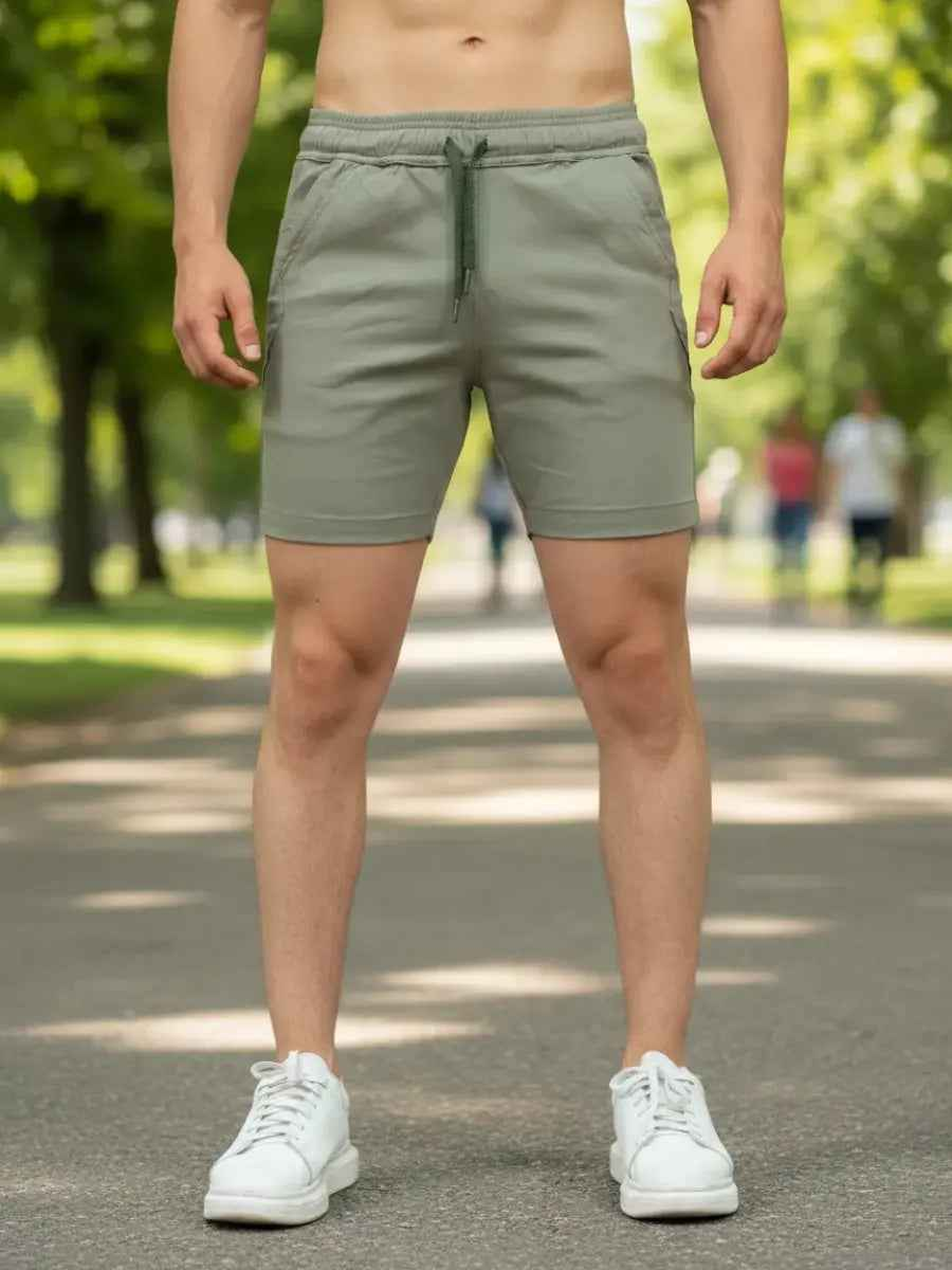 Bermuda Stone Hombre Slim Fit Urbana Cómoda