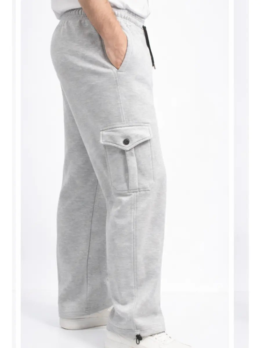 Pantalón Cargo Hombre Algodón Franela Jogger Urbano ENKI ModaStyle