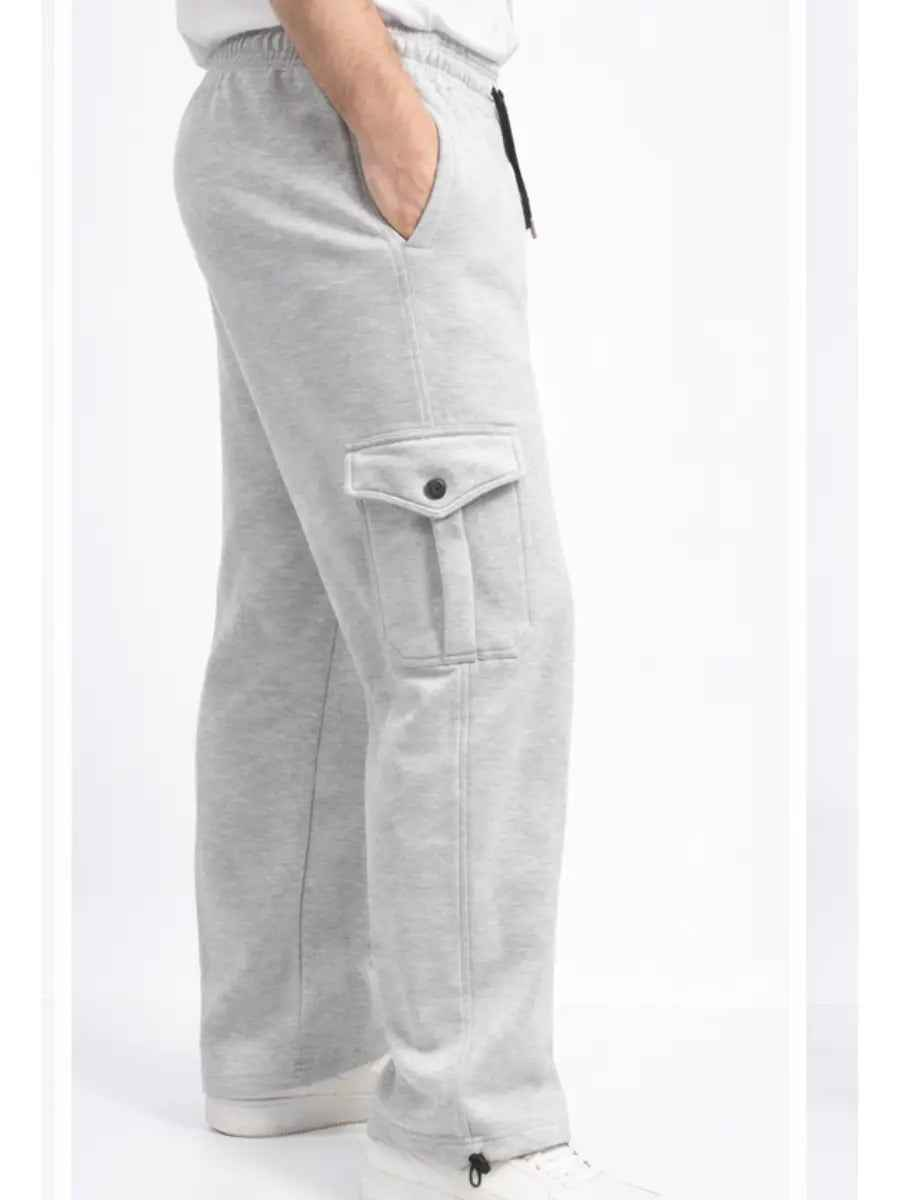Pantalón Cargo Hombre Algodón Franela Jogger Urbano ENKI ModaStyle