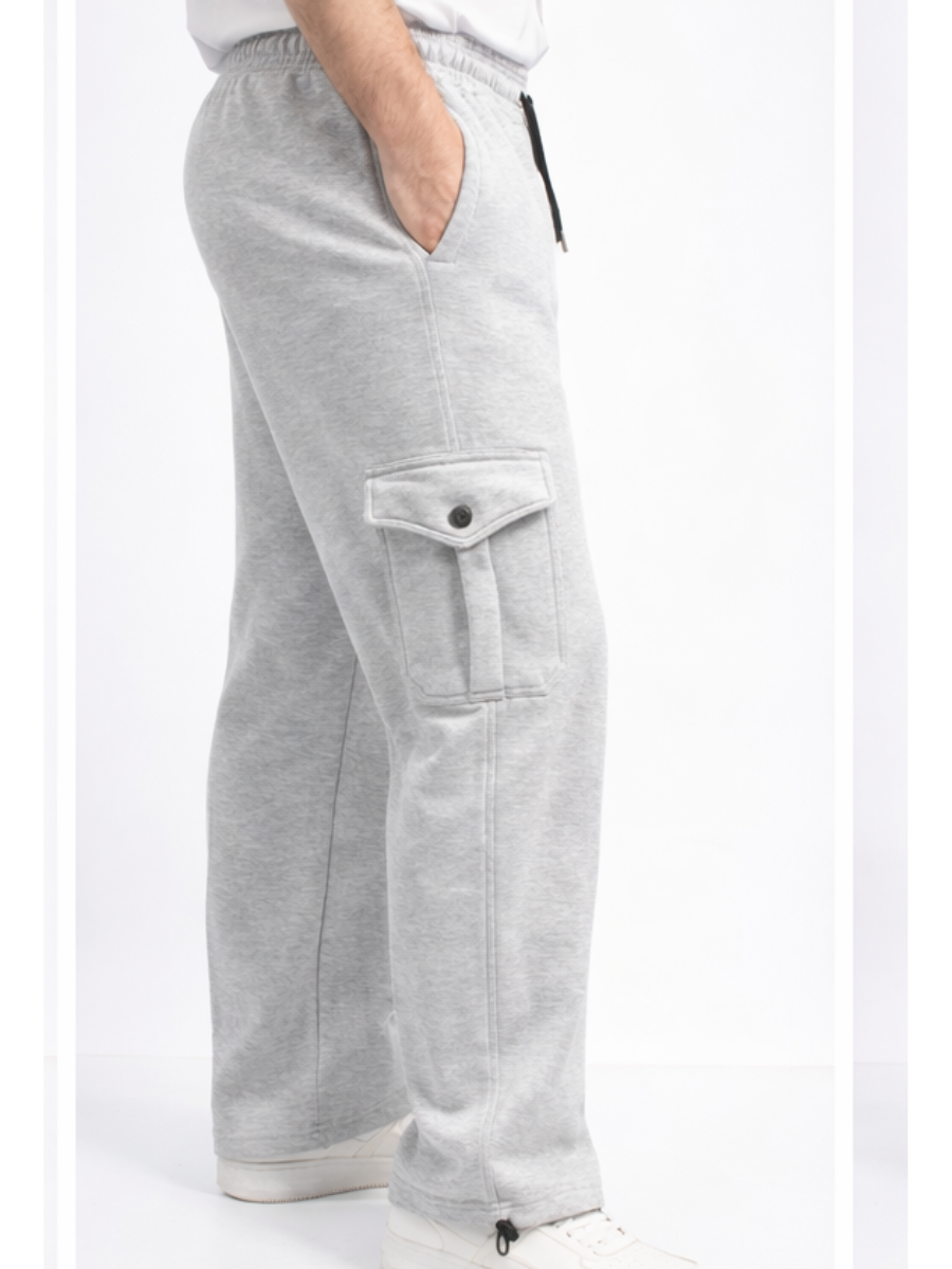 Pantalón Cargo Hombre Algodón Franela Jogger Urbano ENKI ModaStyle