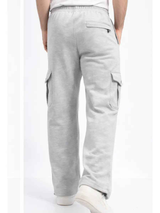 Pantalón Cargo Hombre Jogger Urbano Baggy de Franela para un Estilo Casual Moderno 9