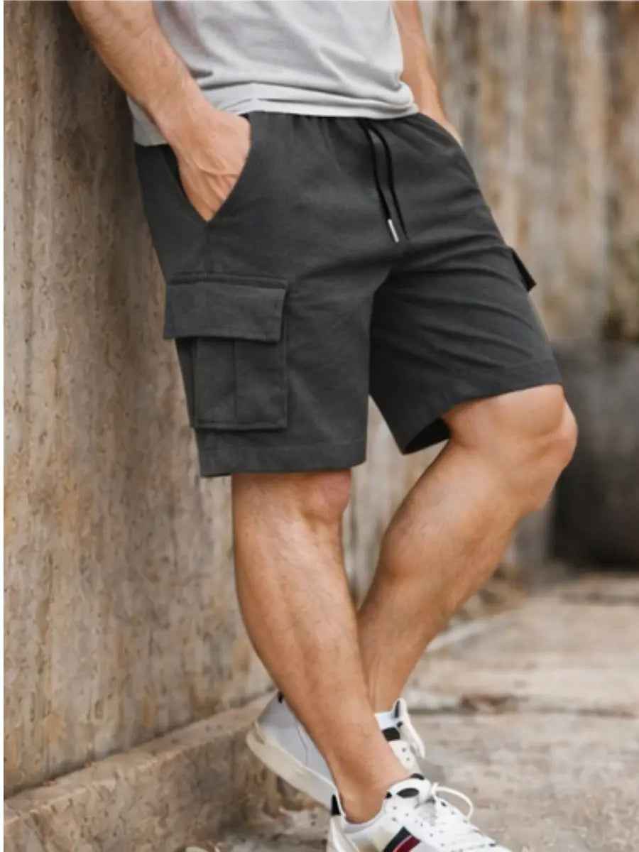 Short Cargo Waffle Hombre Oversized Urbano Premium