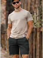 Short Cargo Waffle Hombre Oversized Urbano Premium