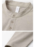 Polo Hombre Cuello Neru Manga Larga Algodón Urbano