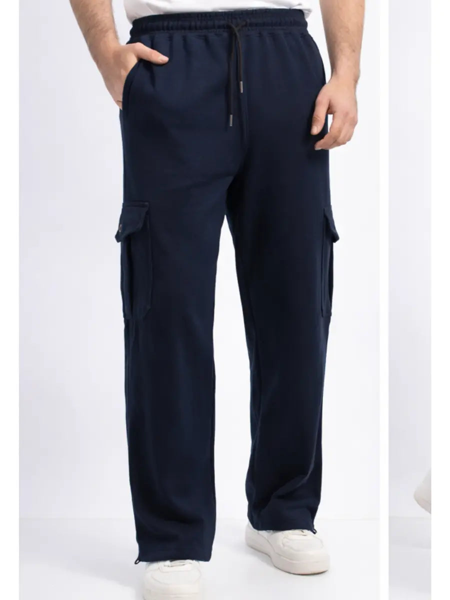 Pantalón Cargo Hombre Algodón Franela Jogger Urbano ENKI ModaStyle