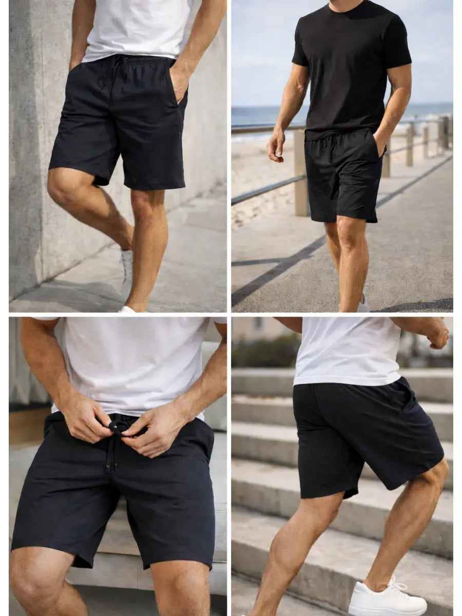 Short Deportivo Hombre Tela Nova Ligero Urbano