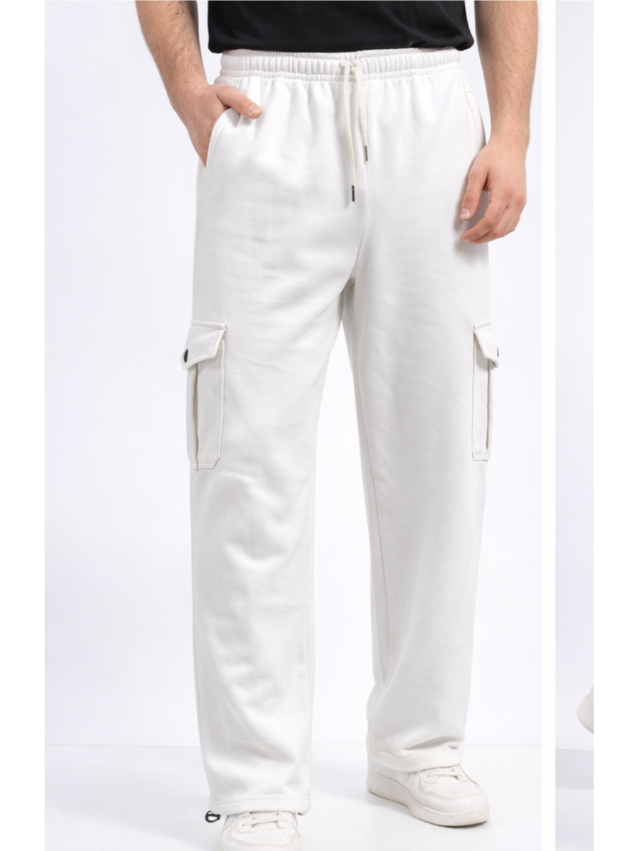 Pantalón Cargo Hombre Algodón Franela Jogger Urbano ENKI ModaStyle