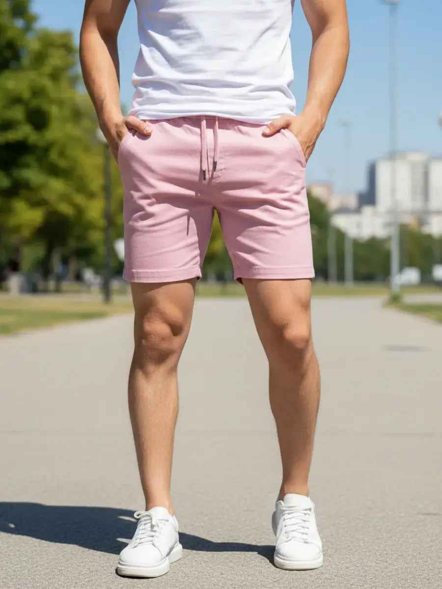Bermuda Stone Hombre Slim Fit Urbana Cómoda