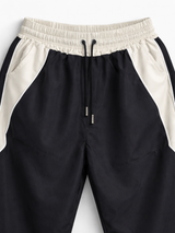 Pantalón Baggy Bicolor ENKI - Negro / Crema | Tela Nova 3