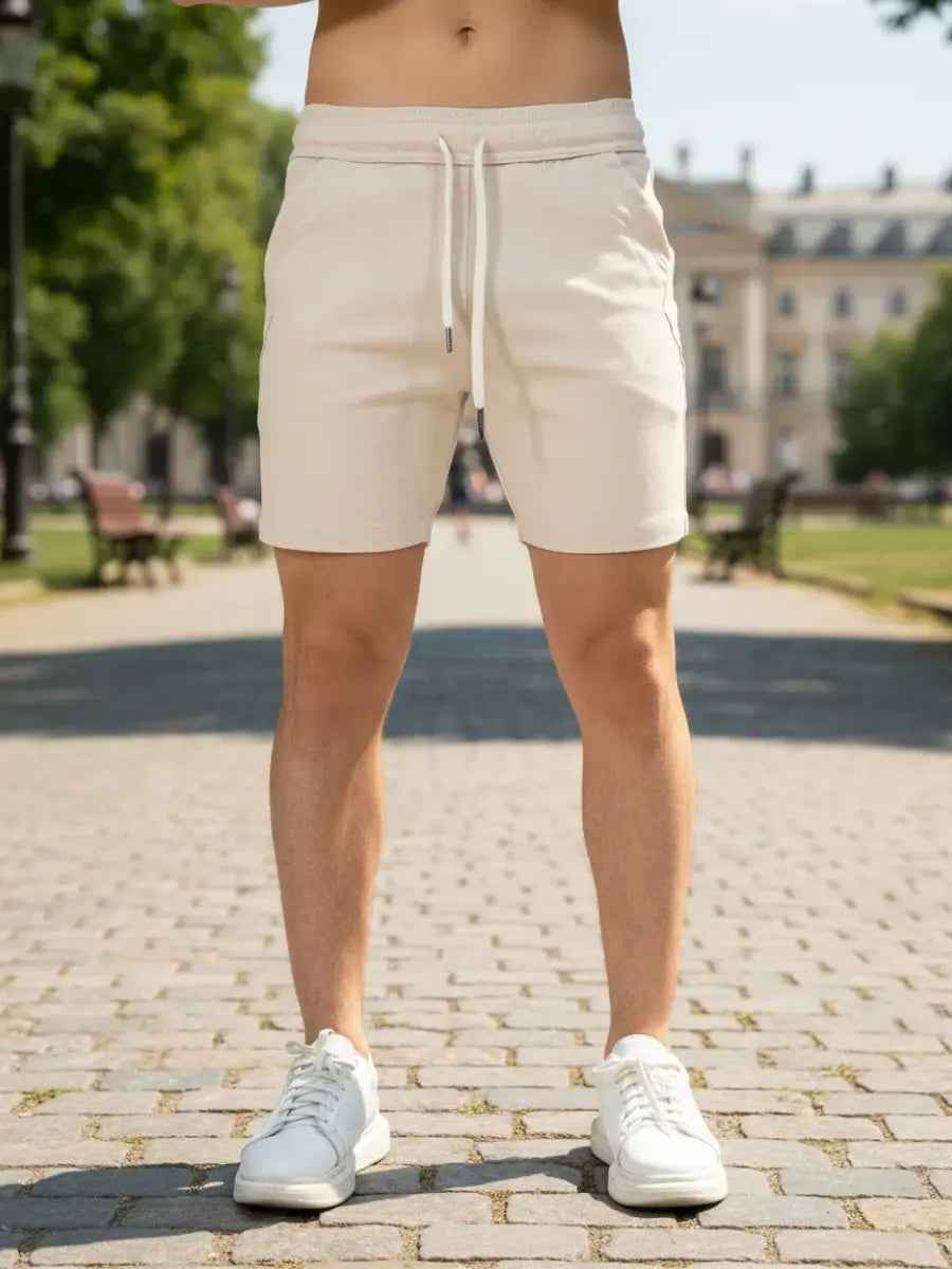 Bermuda Stone Hombre Slim Fit Urbana Cómoda