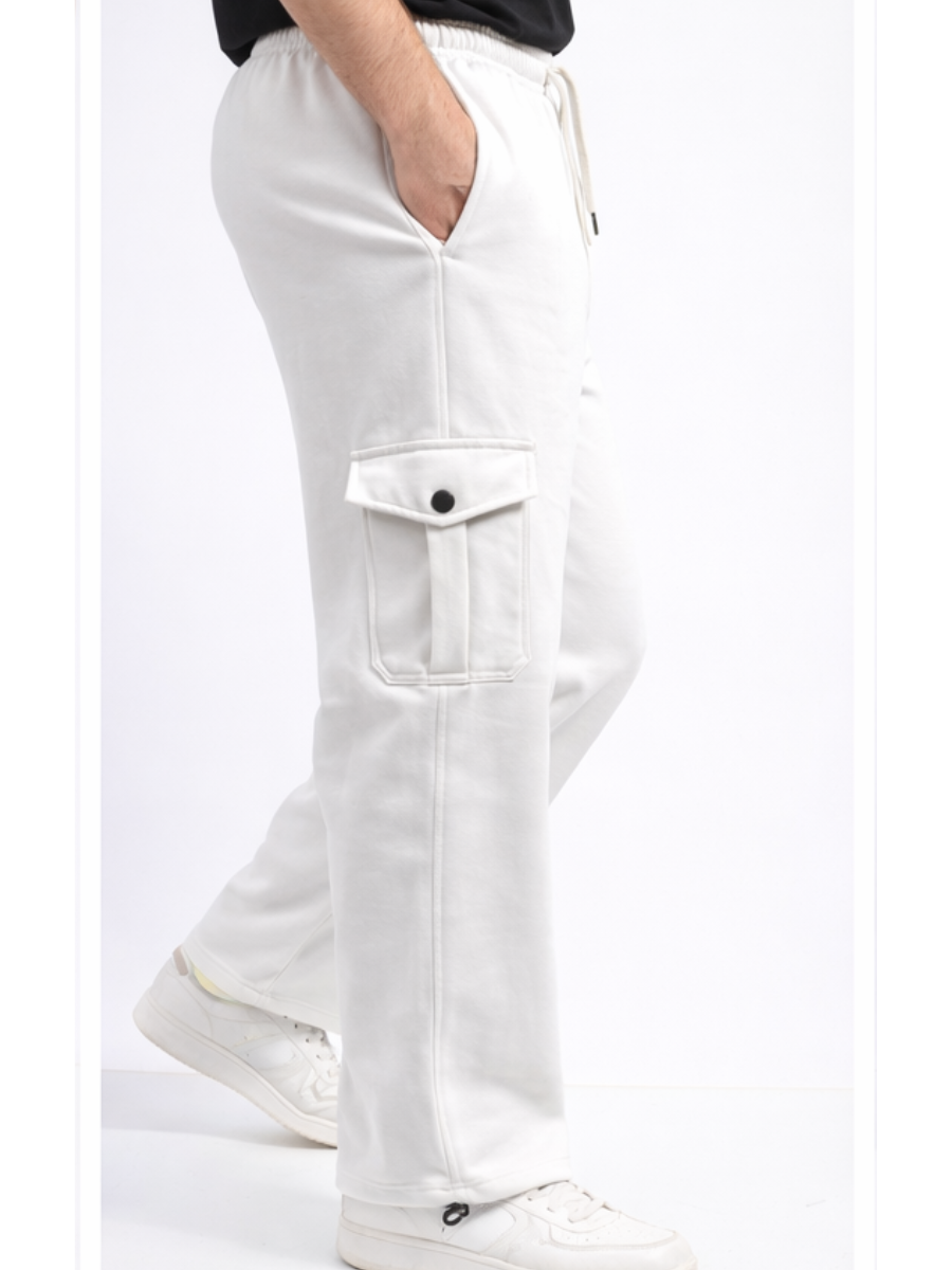 Pantalón Cargo Hombre Algodón Franela Jogger Urbano ENKI ModaStyle