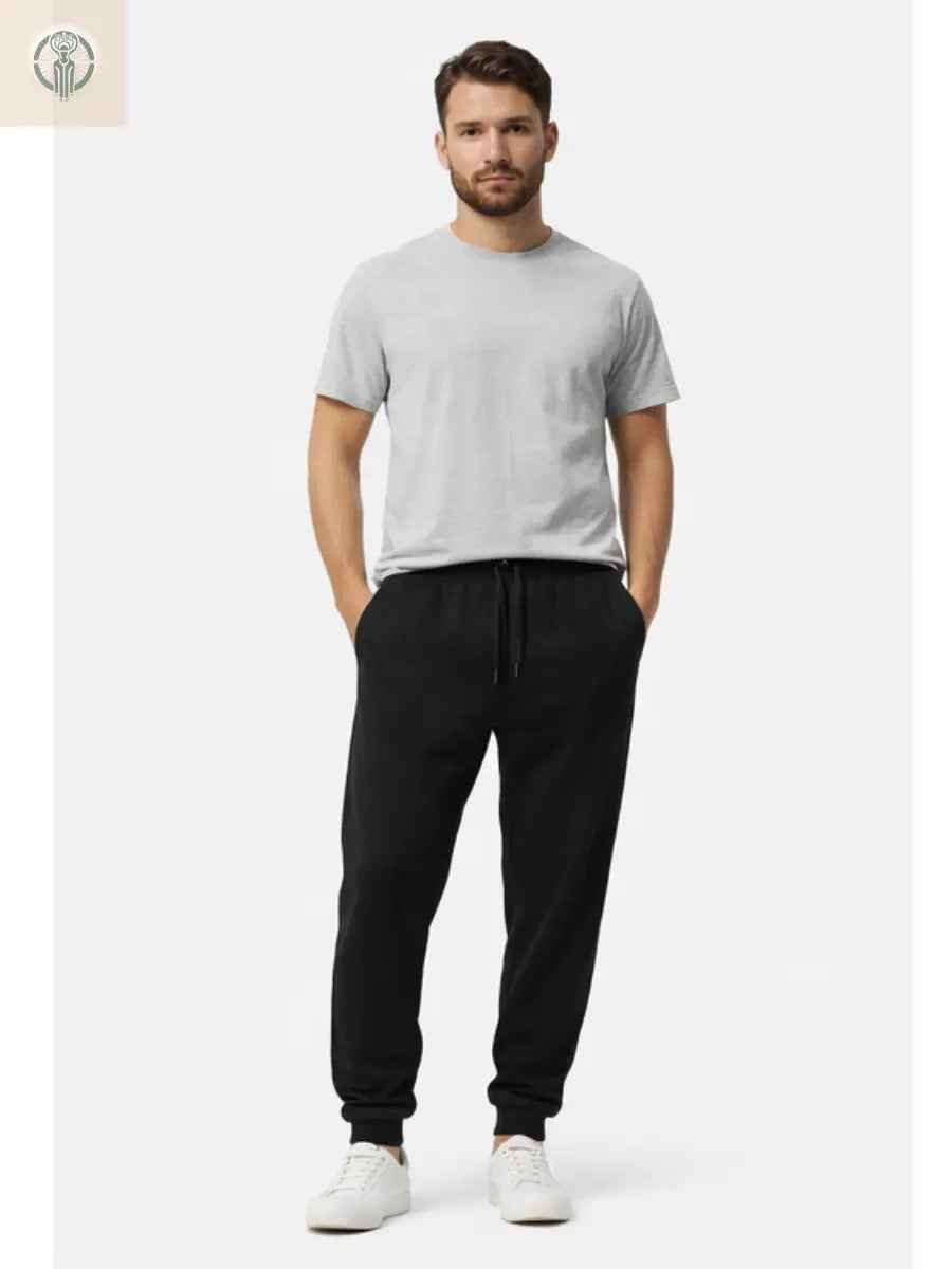 Jogger Hombre French Terry Premium Cintura Elástica