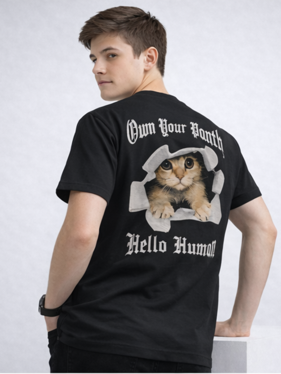 Polo para Hombre de Algodón Jersey Cuello Redondo Estampado ENKI ModaStyle