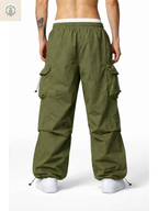 Pack x3 Pantalones Parachute Cargo Hombre - Tela Mojada Premium ENKI ModaStyle
