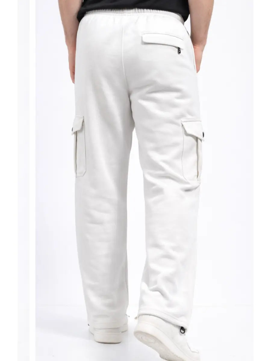 Pantalón Cargo Hombre Algodón Franela Jogger Urbano ENKI ModaStyle