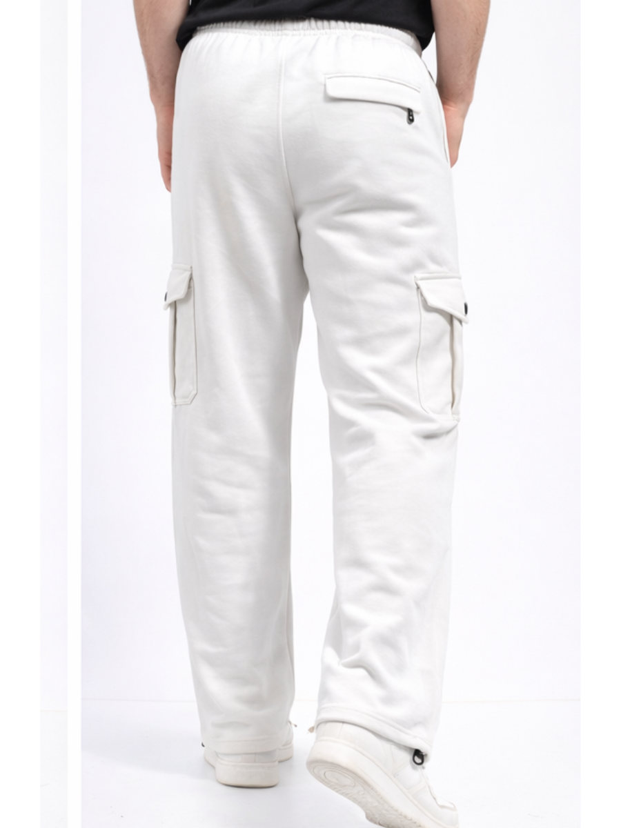 Pantalón Cargo Hombre Algodón Franela Jogger Urbano ENKI ModaStyle