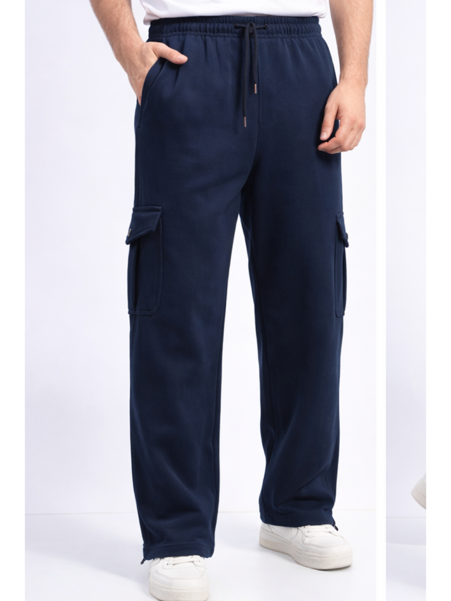 Pantalón Cargo Hombre Algodón Franela Jogger Urbano ENKI ModaStyle