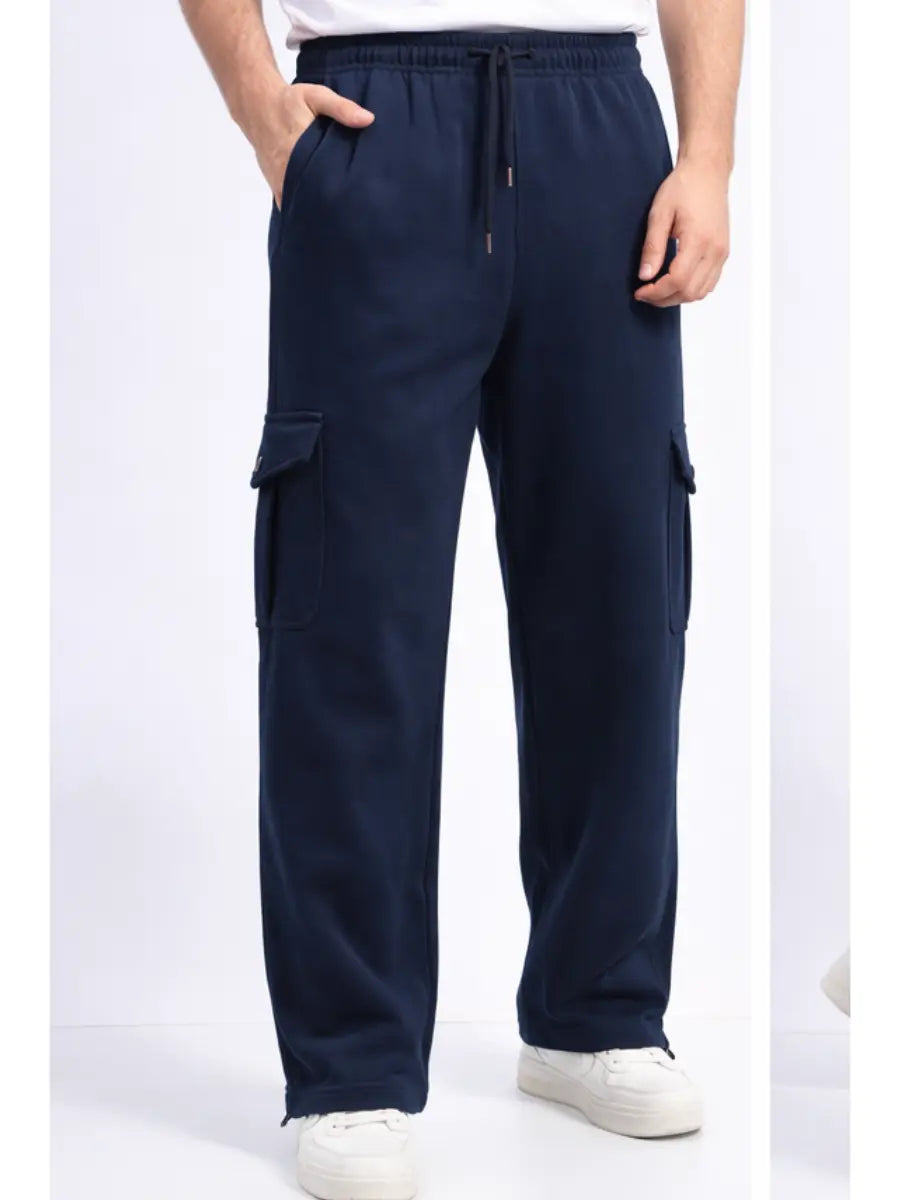 Pantalón Cargo Hombre Algodón Franela Jogger Urbano ENKI ModaStyle