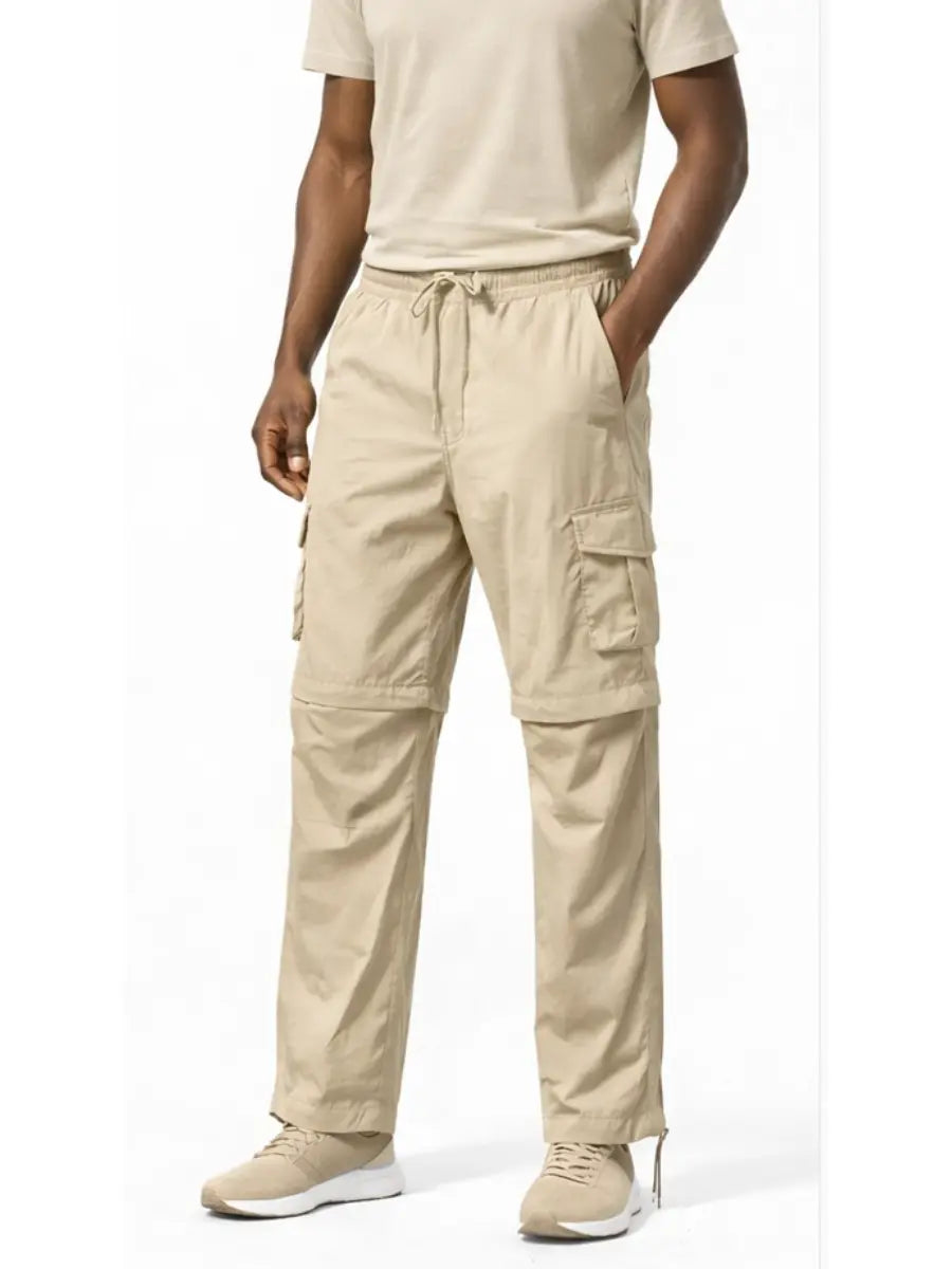 Pantalón Convertible 2 en 1 Cargo Hombre Tela Mojada ENKI ModaStyle