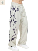 Pantalón Parachute Hueso Liquidación - Tela Mojada Sublimada 2