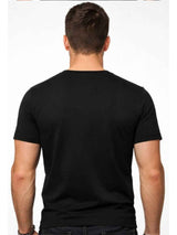 Polo Negro Slim Fit para Hombre | Básico Entallado Cuello Redondo 4