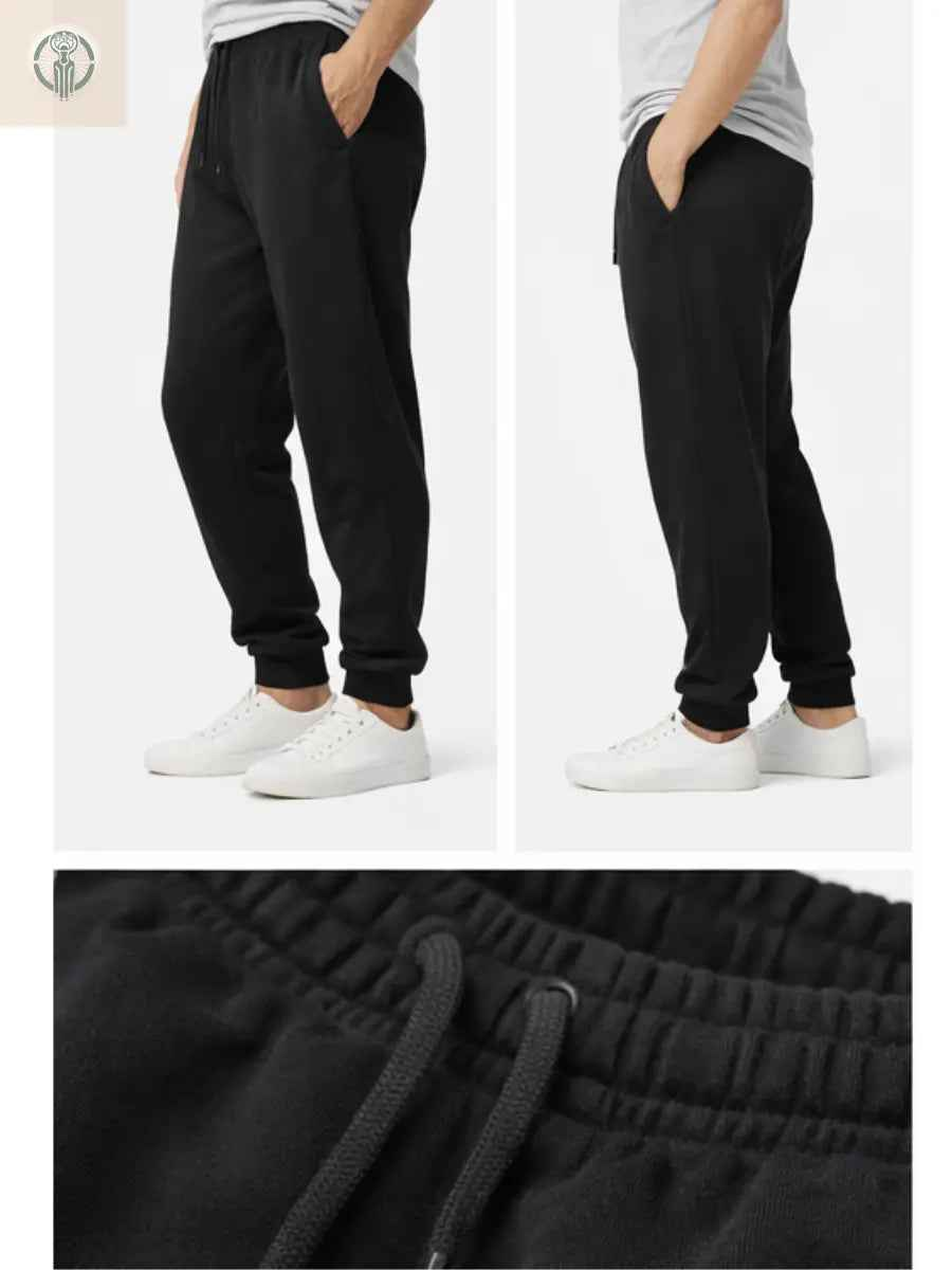 Jogger Hombre French Terry Premium Cintura Elástica