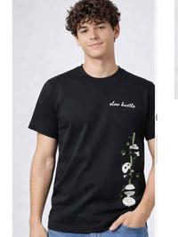 Polo Hombre Estampado Algodón Jersey Slow Hustle