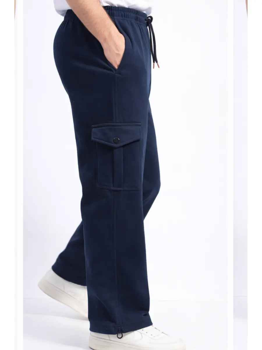 Pantalón Cargo Hombre Algodón Franela Jogger Urbano ENKI ModaStyle