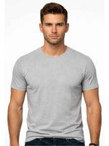 Polo Slim Fit Hombre Gris Jaspe de Algodón Jersey Premium 2