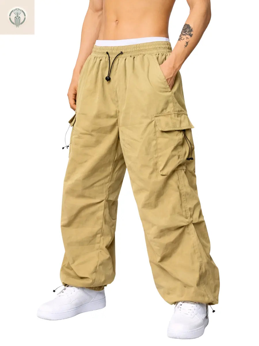 Pack x3 Pantalones Parachute Cargo Hombre - Tela Mojada Premium ENKI ModaStyle
