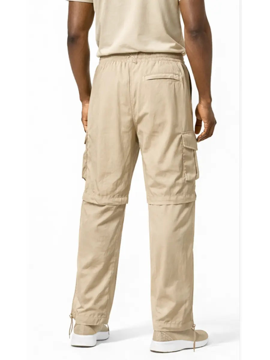 Pantalón Convertible 2 en 1 Cargo Hombre Tela Mojada ENKI ModaStyle