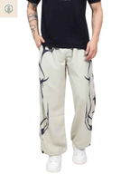 Pantalón Parachute Sublimado Hueso Tela Mojada Liquidación