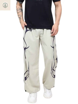Pantalón Parachute Hueso Liquidación - Tela Mojada Sublimada 3