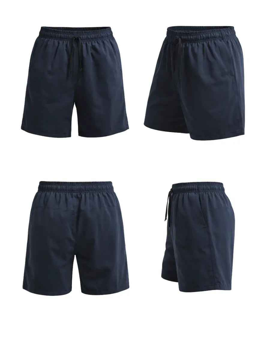 Pack x3 Shorts Hombre Negro Azul Marino Plomo | Gym y Casual