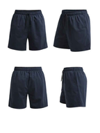 Pack x3 Shorts Hombre Negro Azul Marino Plomo | Gym y Casual