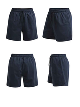 Pack x3 Shorts Deportivos Hombre Negro Azul Marino Plomo | Gym y Casual 4