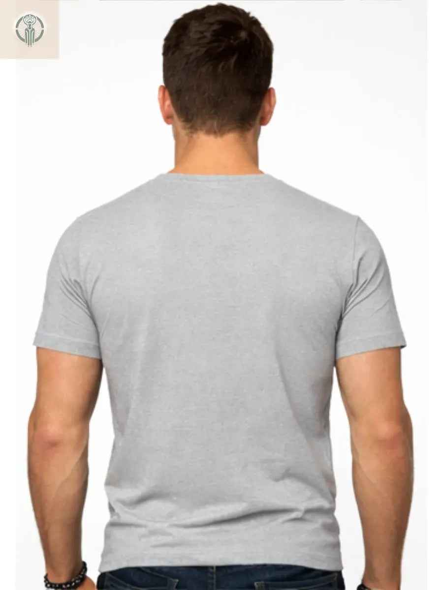 Polo Slim Fit Hombre Gris Jaspe Algodón Jersey Premium
