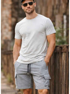 Short Cargo Waffle Hombre Oversized Urbano Premium