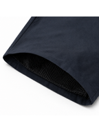 Pantalón deportivo recto hombre azul marino detalle de malla interna