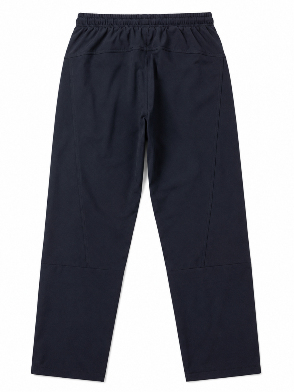Pantalón deportivo recto hombre azul marino detalle de malla interna