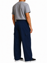Pantalón Cargo Oversized Tela Nova — Hombre | ENKI 8