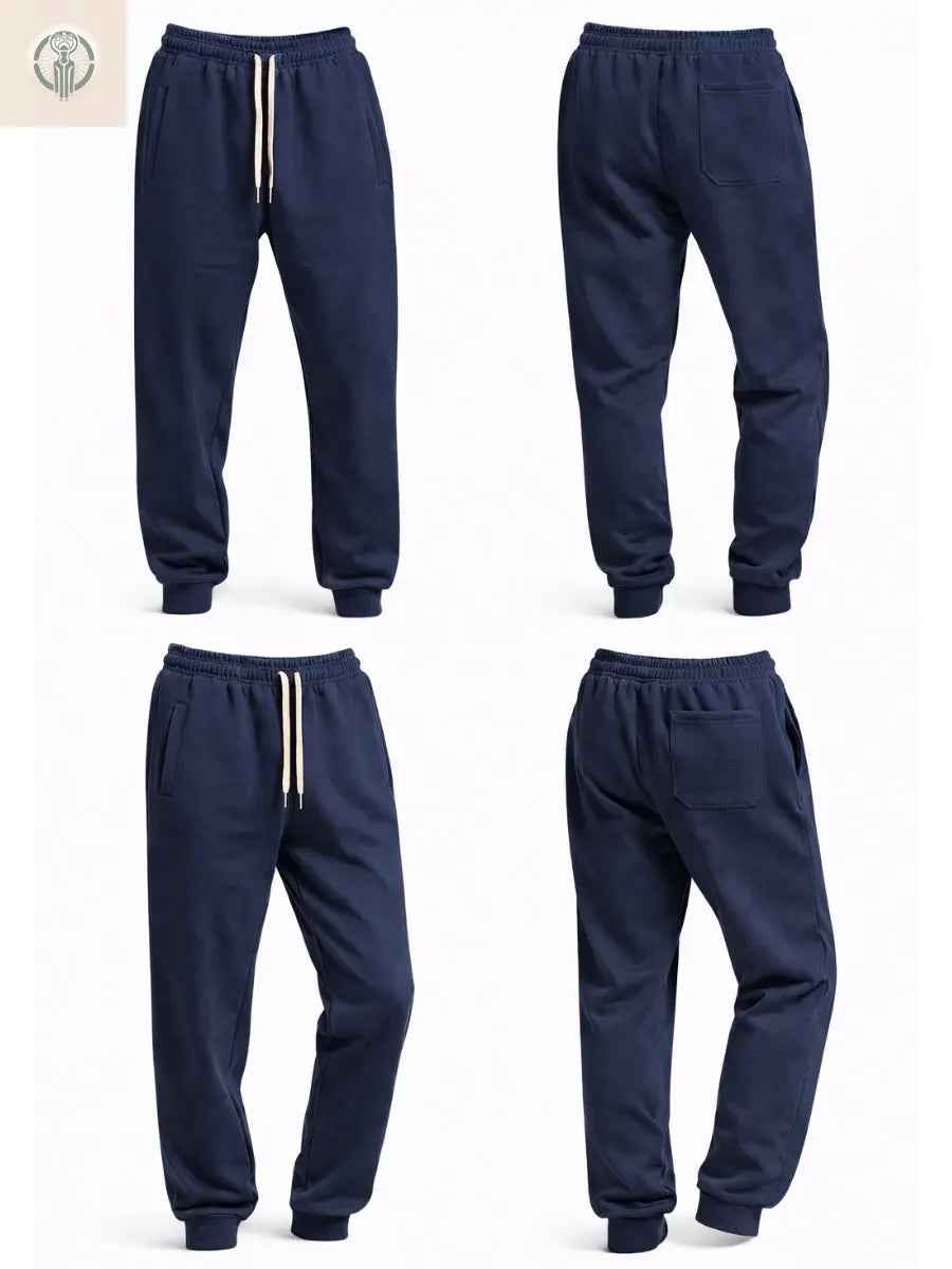 Jogger Hombre Franela Reactiva 20/1 - Confort Premium y Color Duradero ENKI ModaStyle