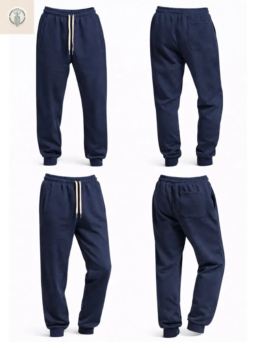 Jogger Hombre Franela Reactiva 20/1 - Confort Premium y Color Duradero ENKI ModaStyle