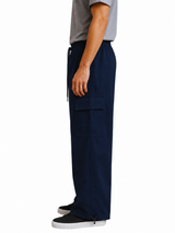 Pantalón Cargo Oversized Tela Nova — Hombre | ENKI 10