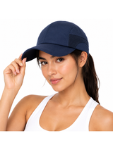 Gorra Deportiva Tazlam con Malla Azul Marino — Tela Tazlam | Mujer | ENKI 2