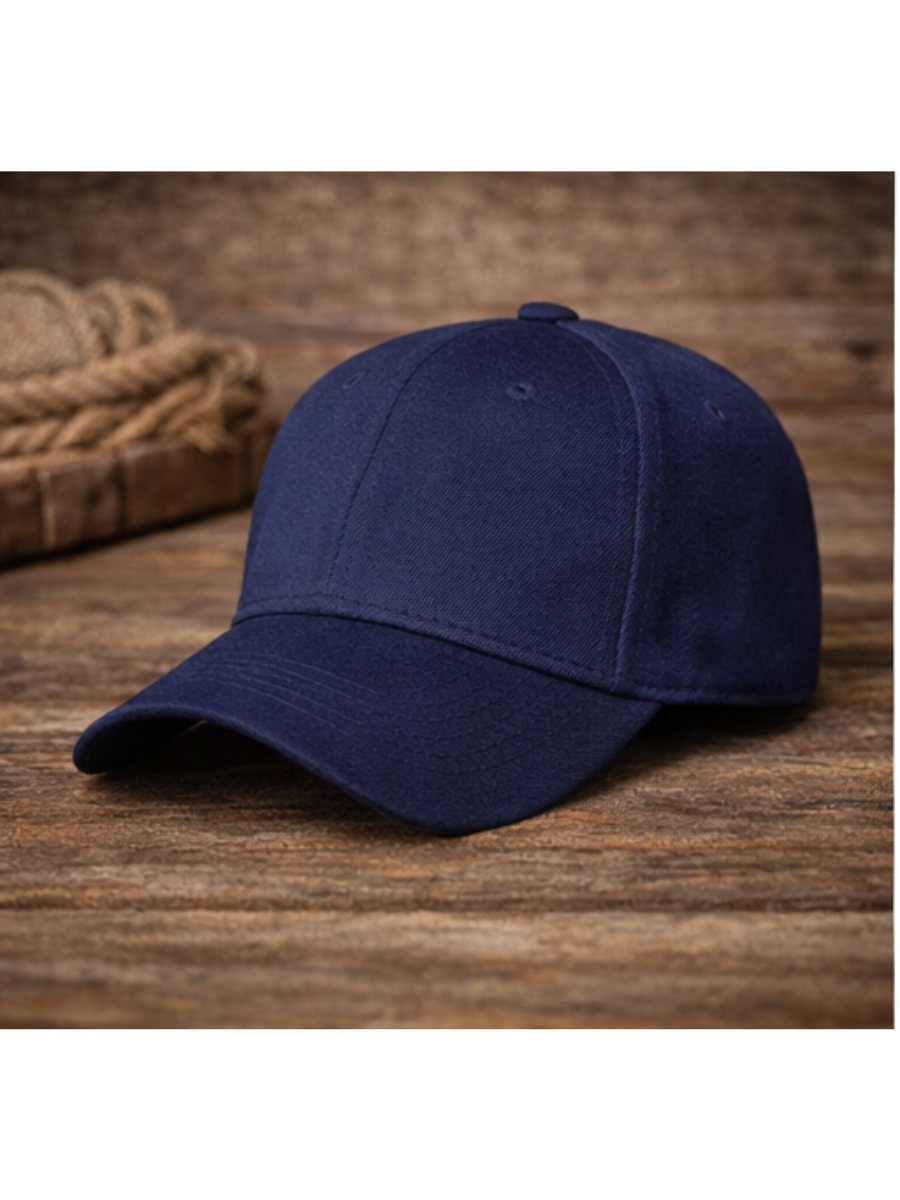 Gorra Lona Azul Navy — Lona | Hombre | ENKI